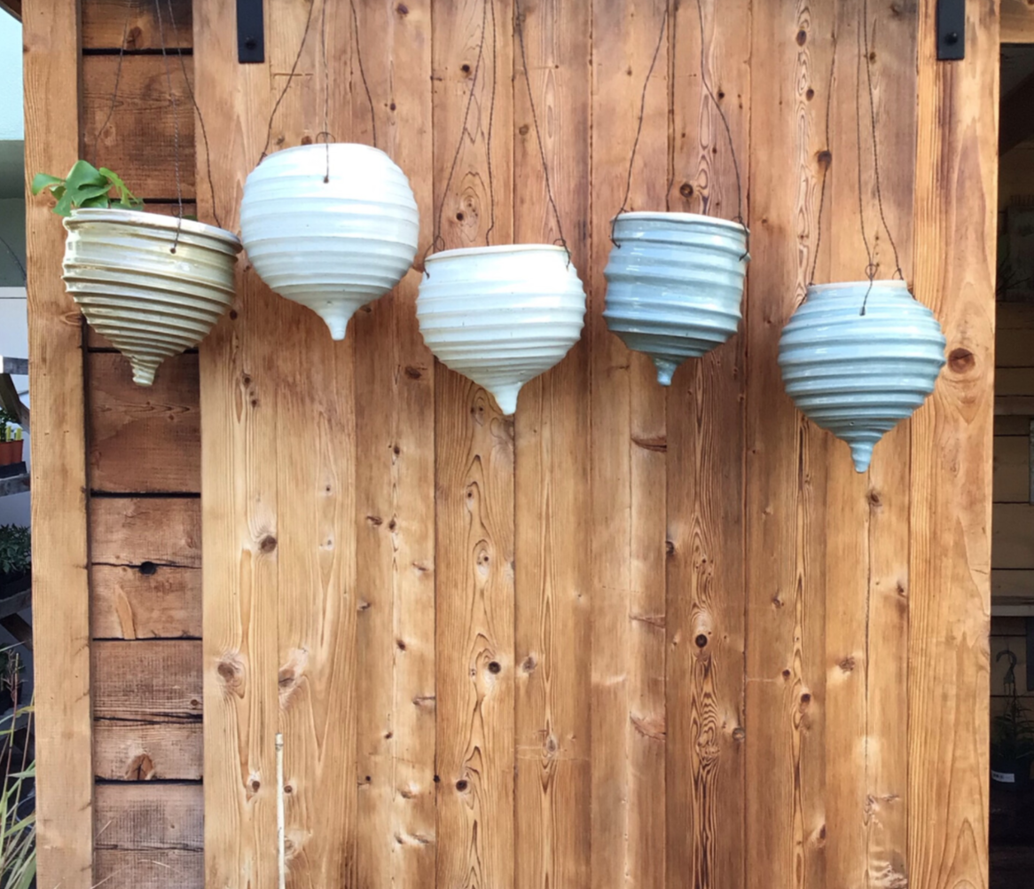 LA Clay Co - medium hanging planter