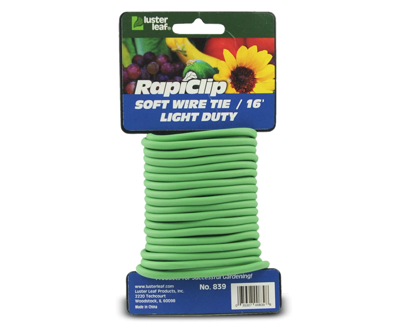 Luster Leaf Rapiclip Soft Wire Ties - 16 ft