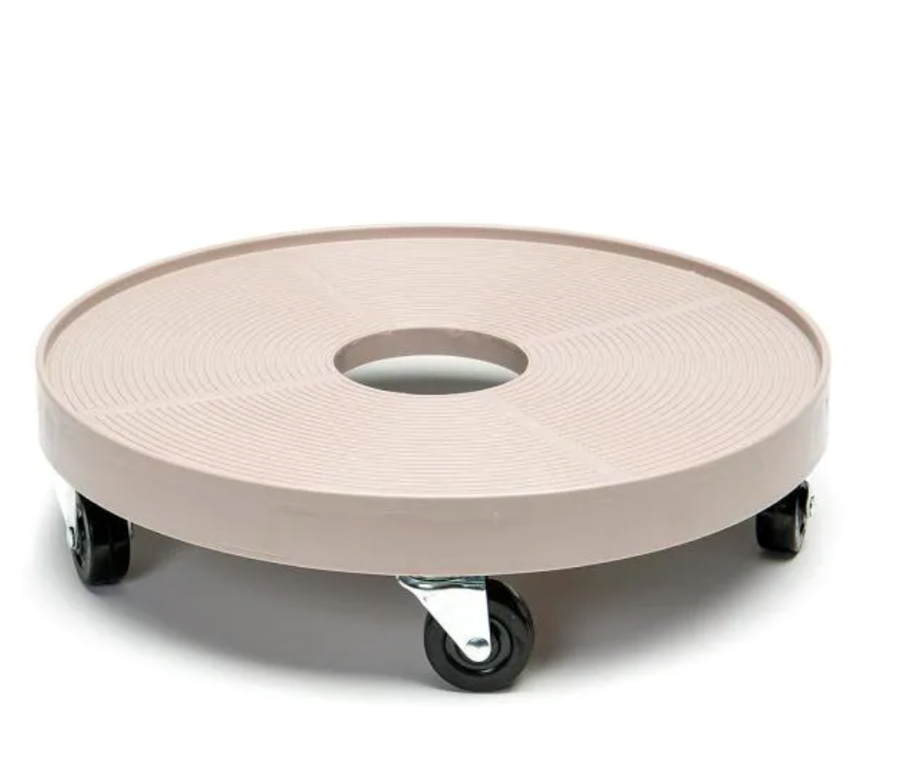 Devault Plant Dolly - 16&quot; (Gray Mist with hole)