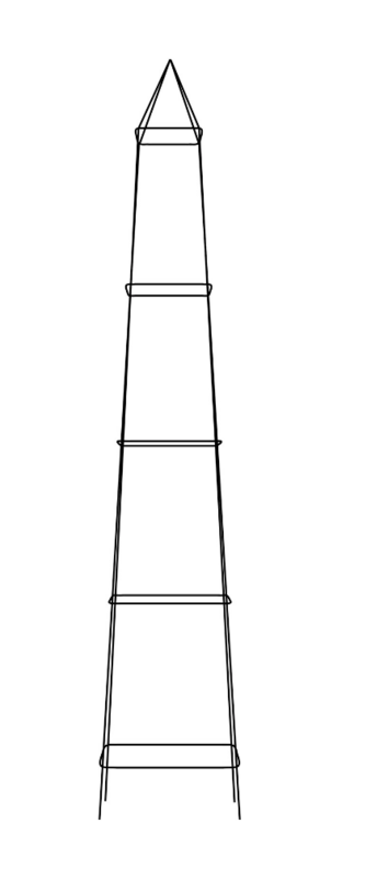 Large Square Obelisk Trellis - 6&#39;6&quot;