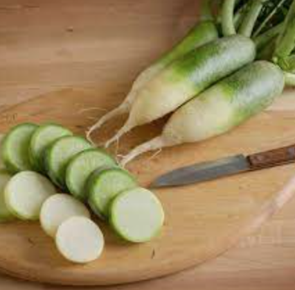 Radish &#39;Green Luobo&#39; - 6pk