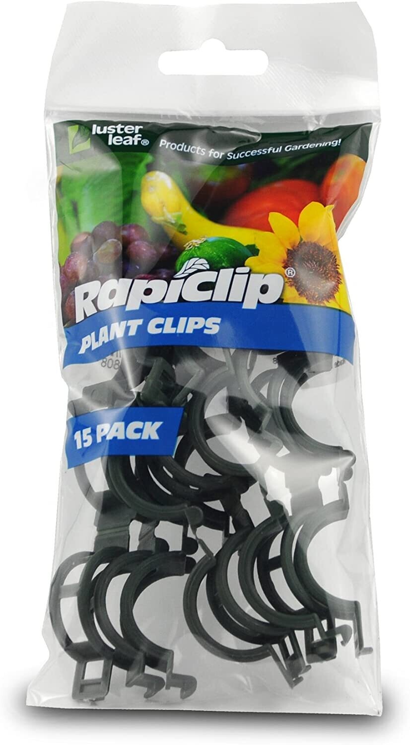 Luster Leaf Plant Clips - 15 pack