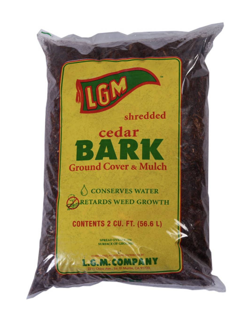 LGM Cedar Mulch - 2cuft