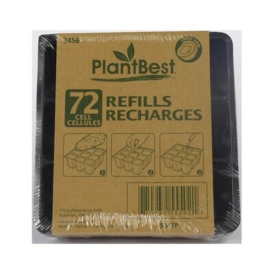 Plant Best Seed Tray Refills - 72 Cells