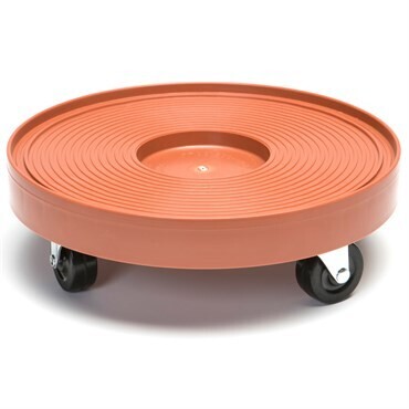 Devault Plant Dolly - 12&quot; (Terra Cotta no hole)
