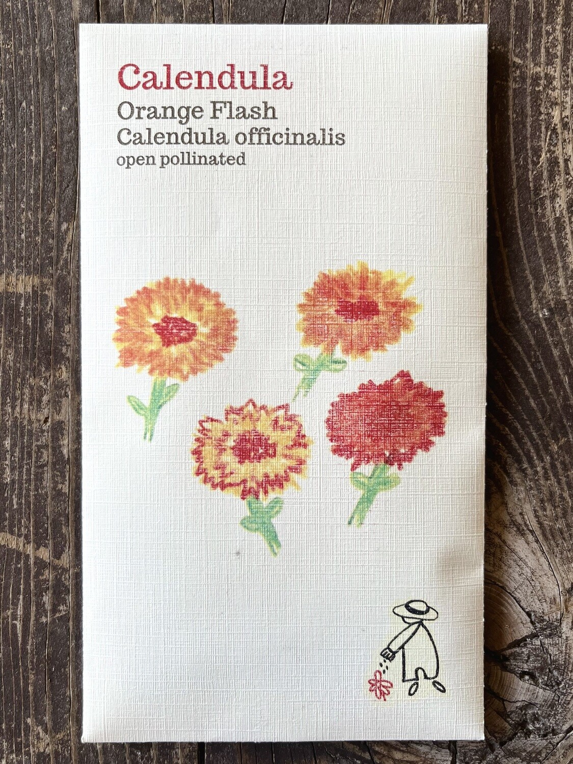 Orange Flash Calendula Seeds