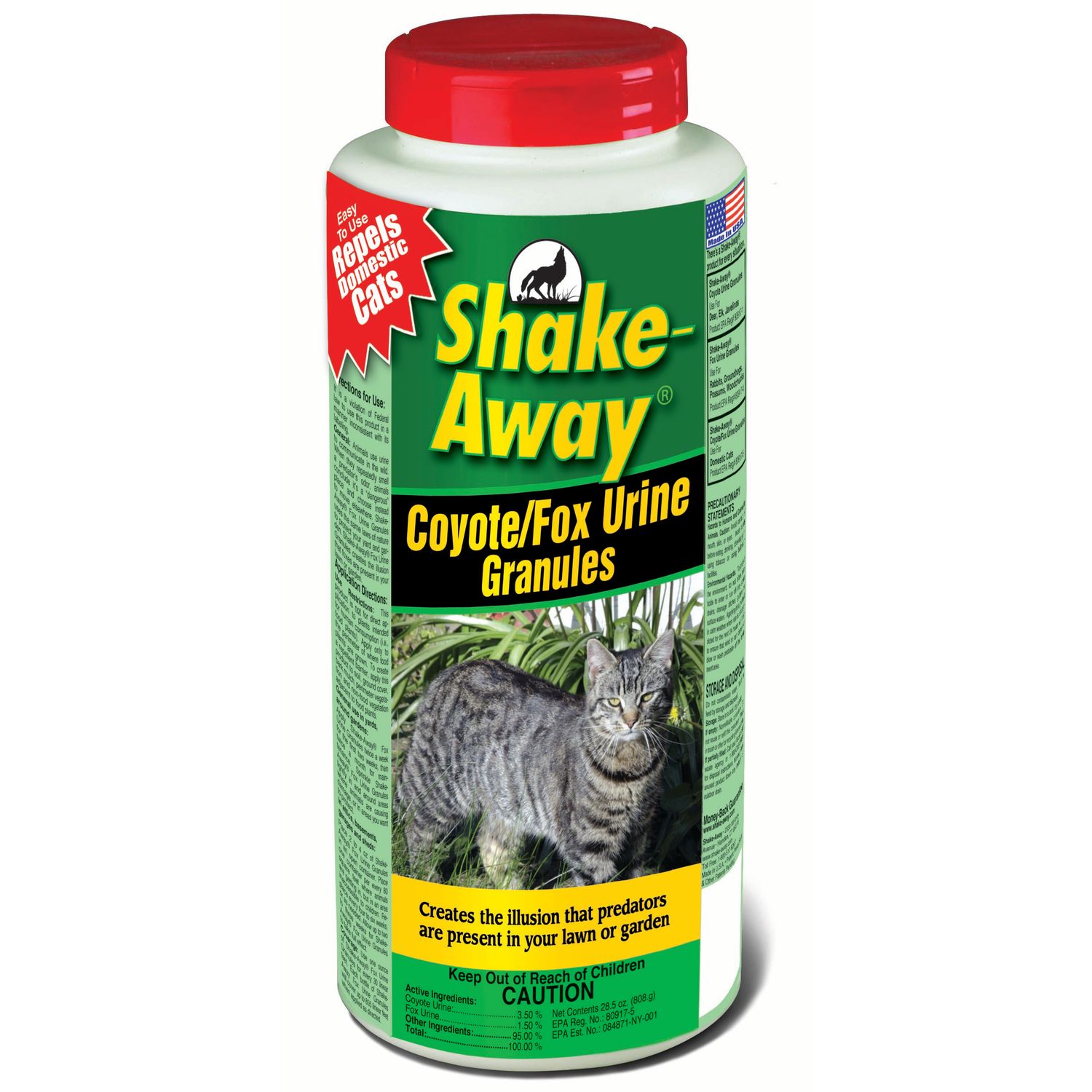 Shake Away Fox &amp; Coyote Urine Granules - 28.5oz