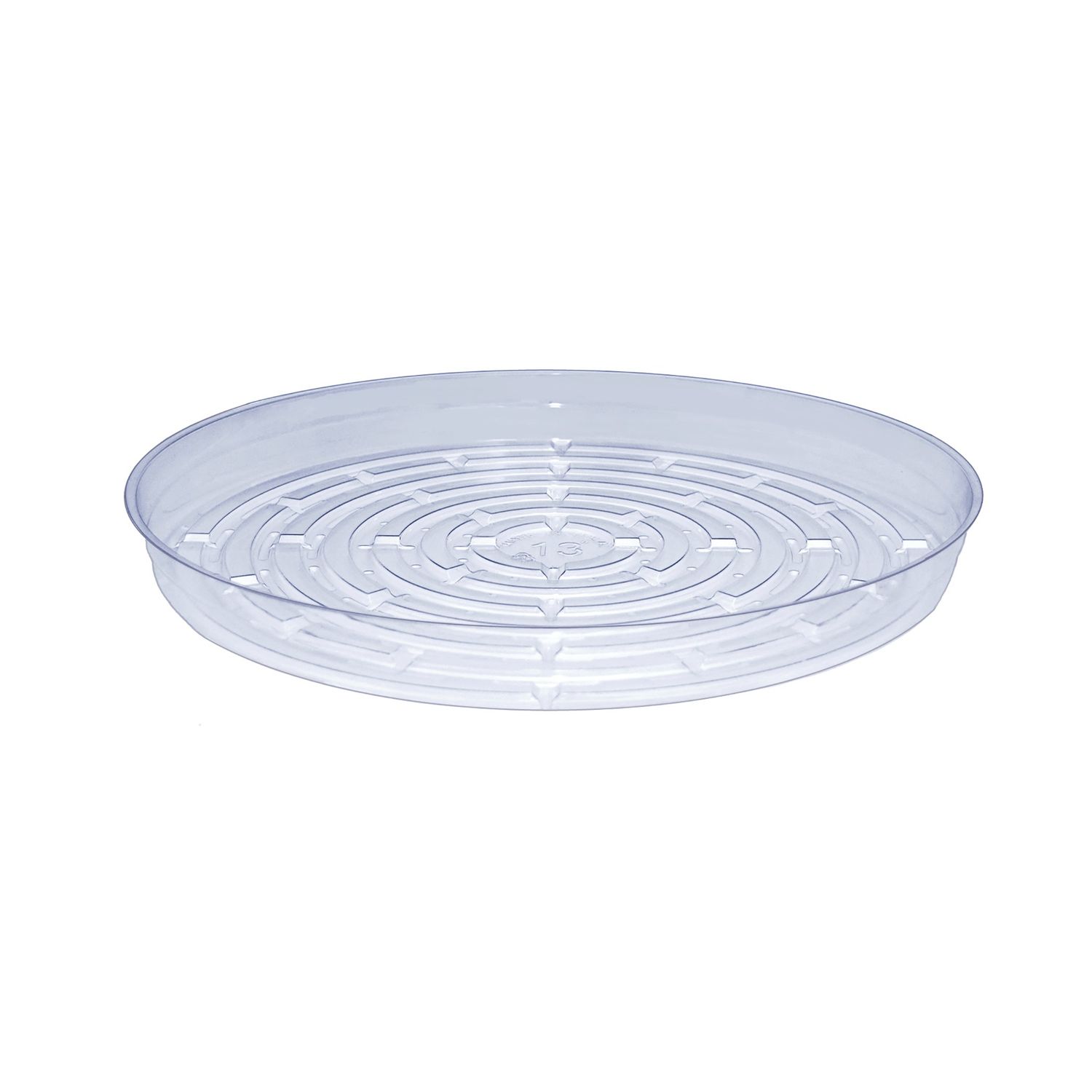 CWP Clear Plastic Saucer - 13&quot;
