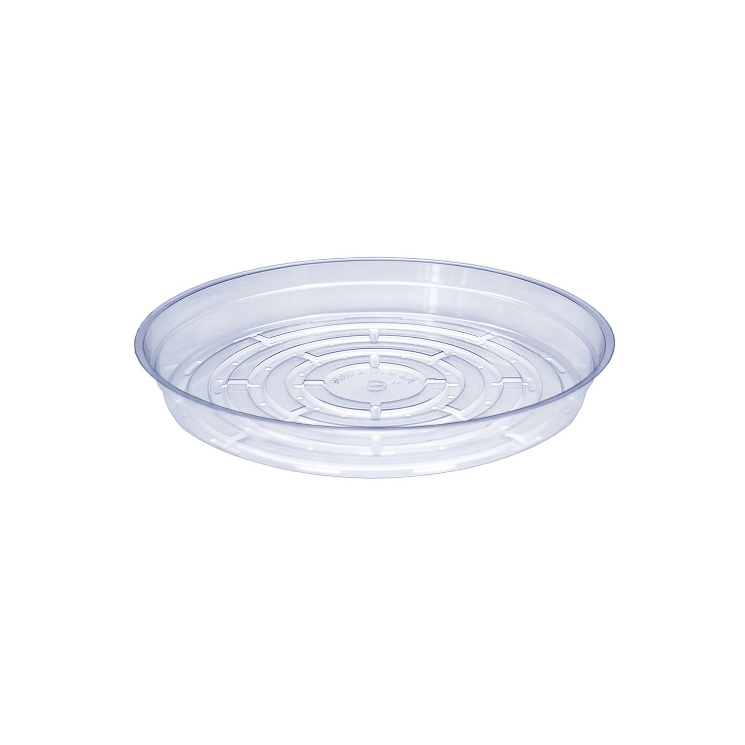 CWP Clear Plastic Saucer - 9&quot;
