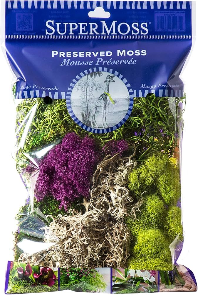 SuperMoss Preserved Moss Mix - 2oz