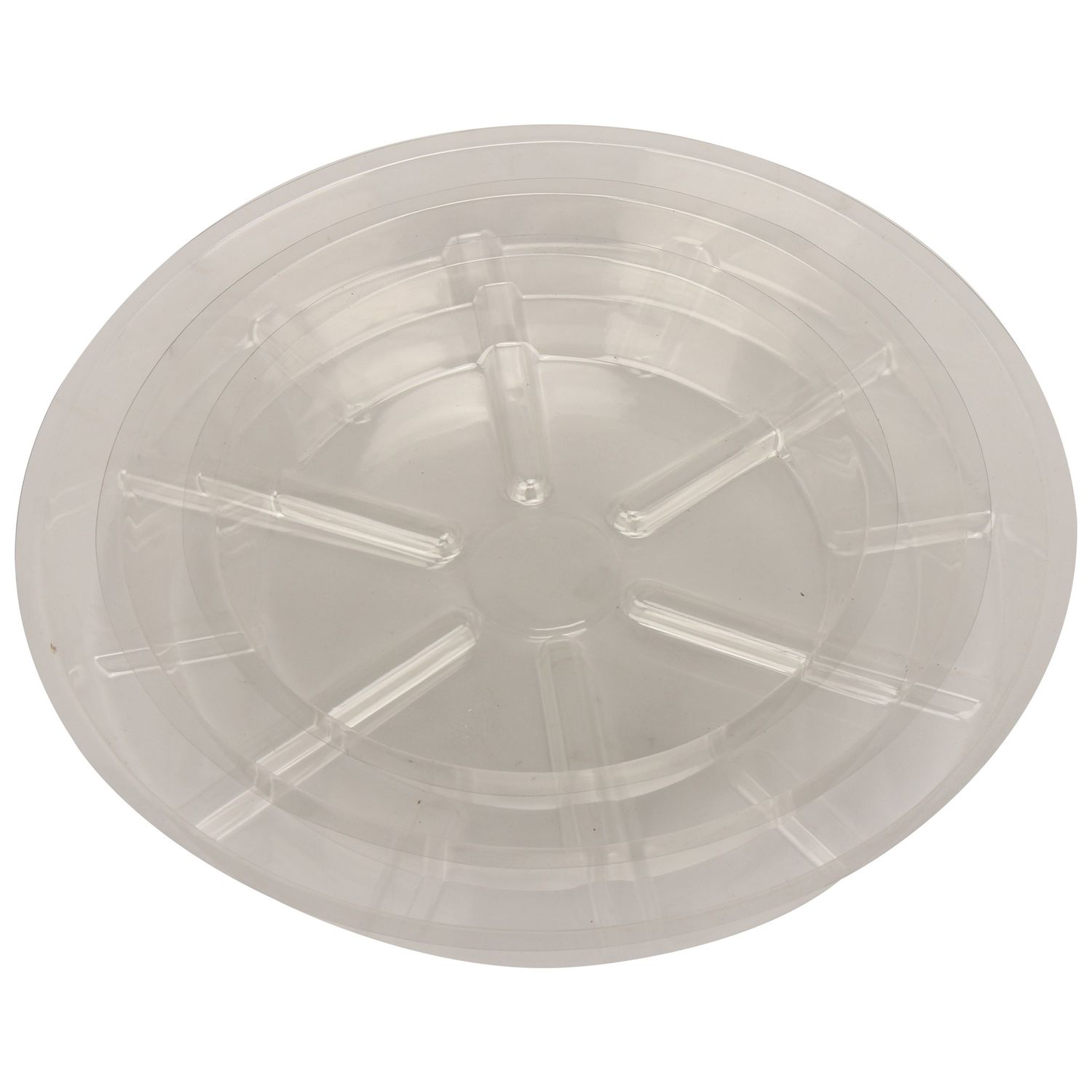 Gardener Select Clear Plastic Saucer - 12&quot;