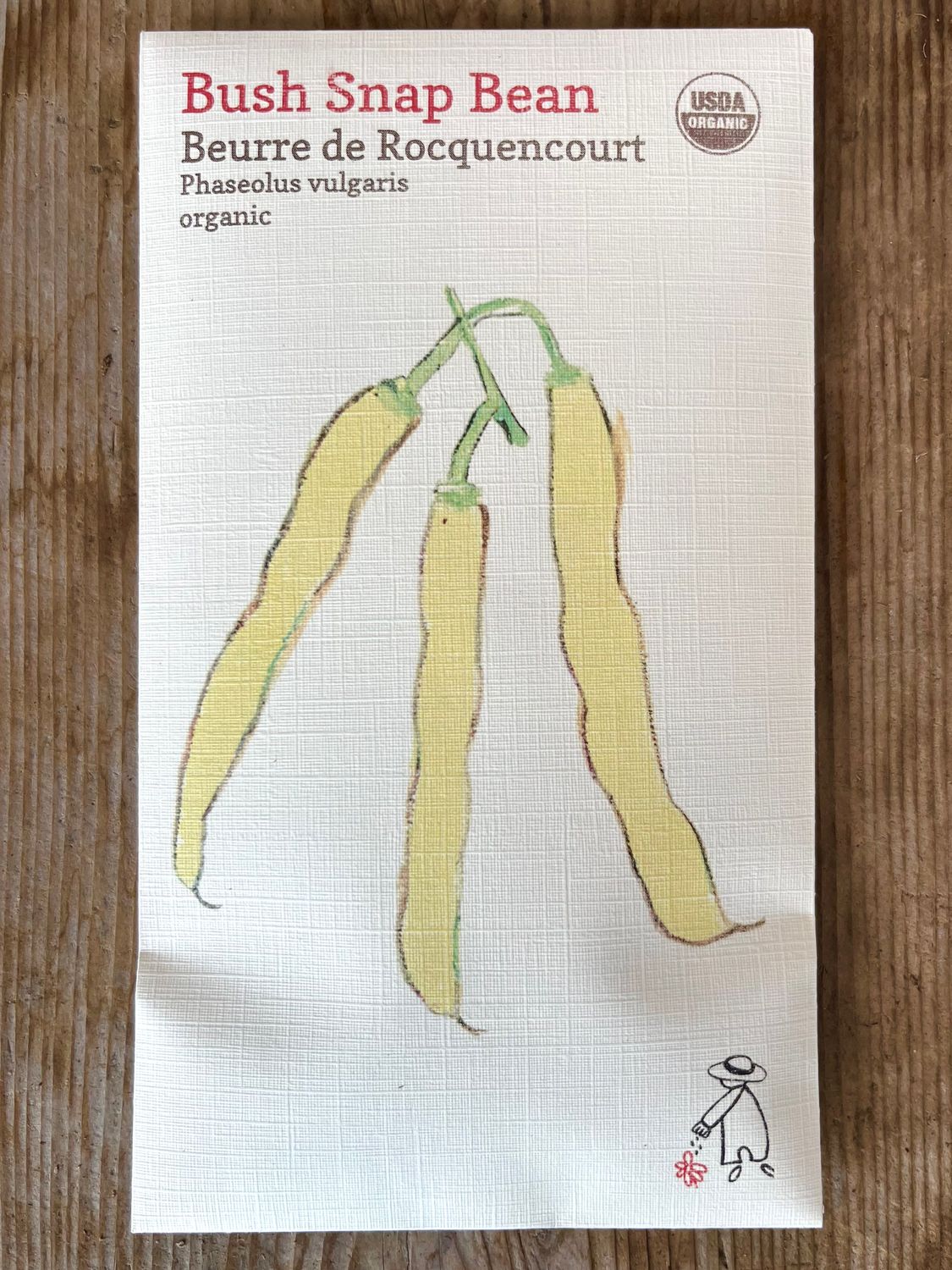 Beurre de Rocquencourt Bean Seeds