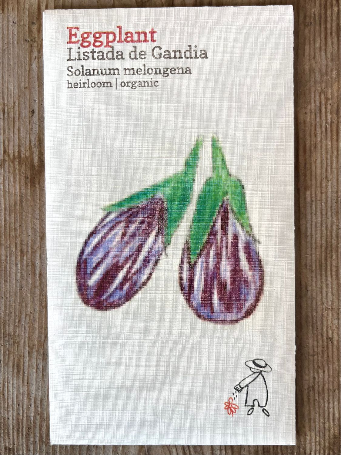 Listada de Gandia Eggplant Seeds