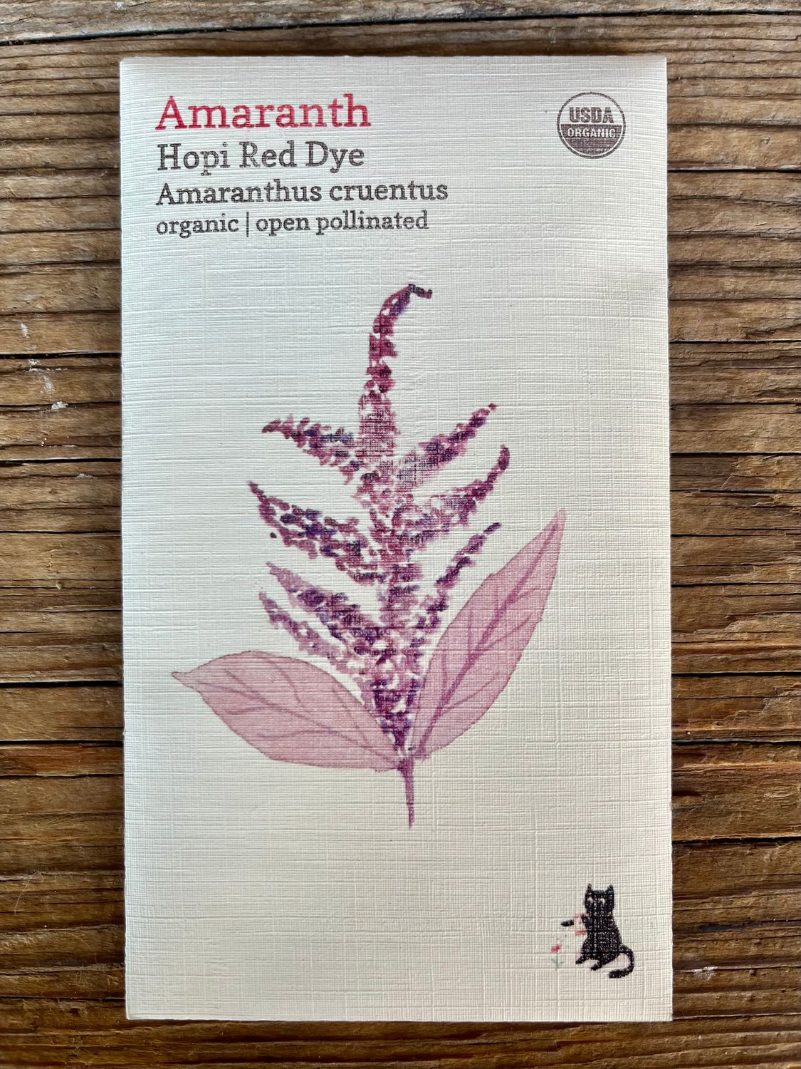 Hopi Red Dye Amaranth Seeds OG