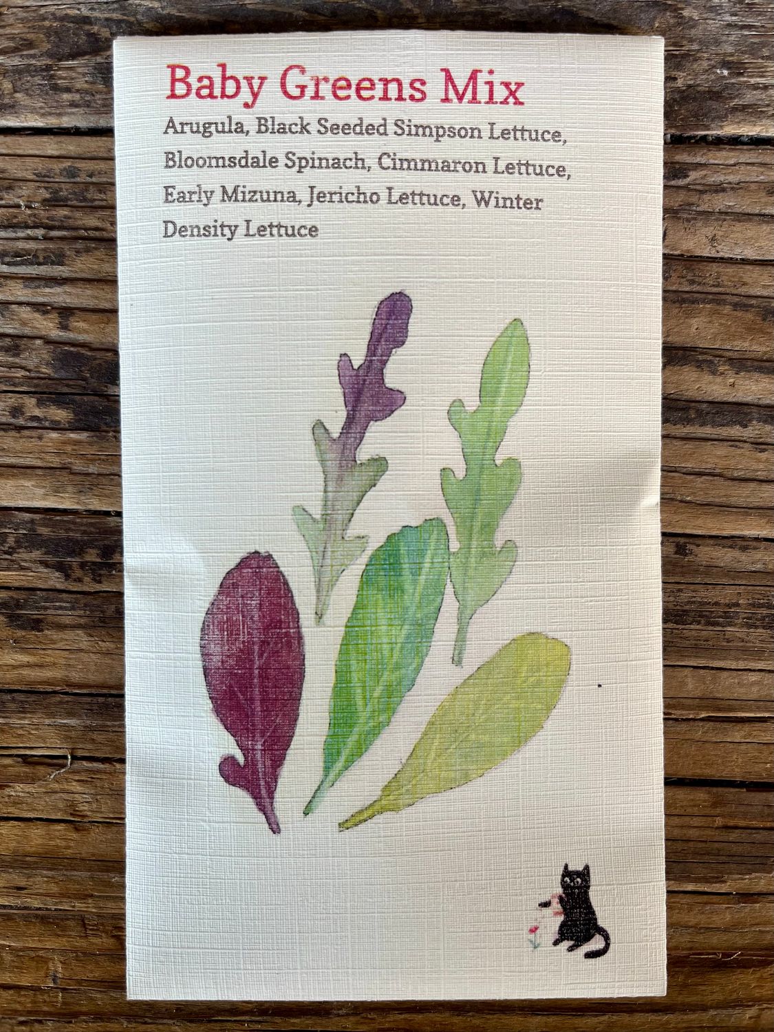 Baby Greens Mix Seeds