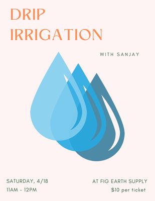 APR 18 2026: Drip Irrigation with Sanjay