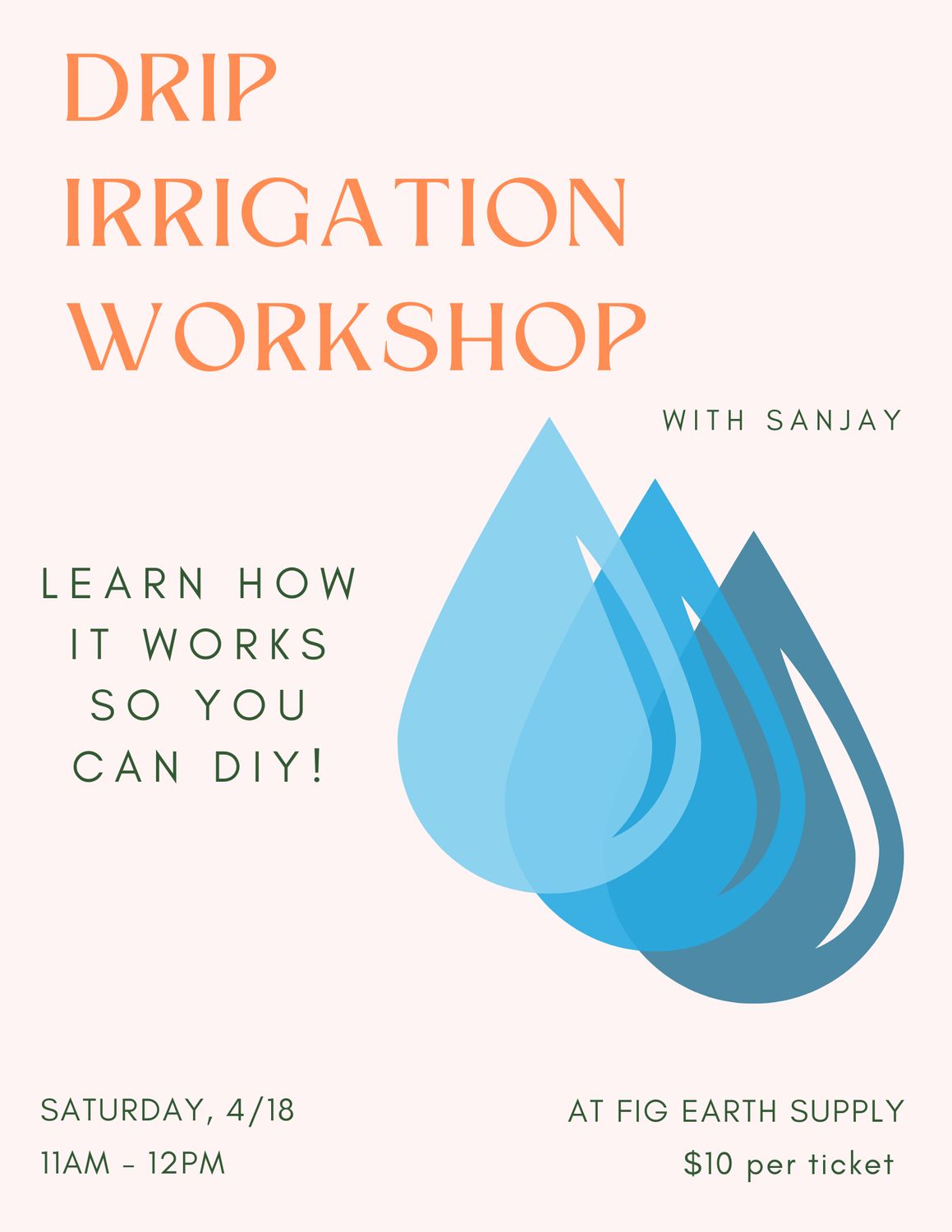 APR 18 2026: Drip Irrigation with Sanjay