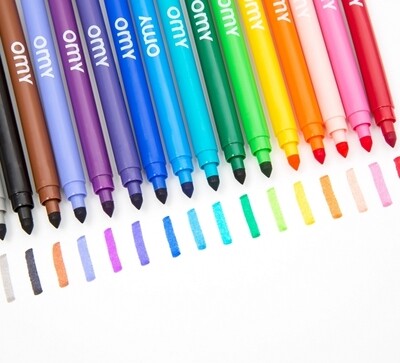 OMY Ultra Washable Markers