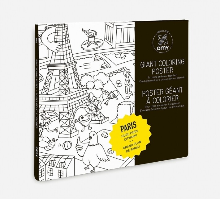 OMY Coloring Poster