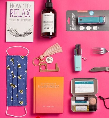 Face Masks, Sanitizers + Tools