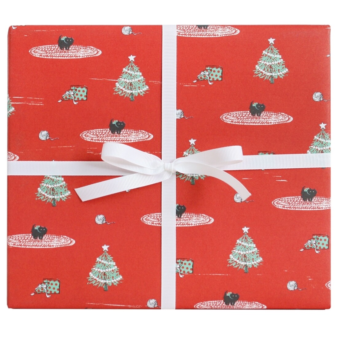 Smudge Ink Holiday Wrap