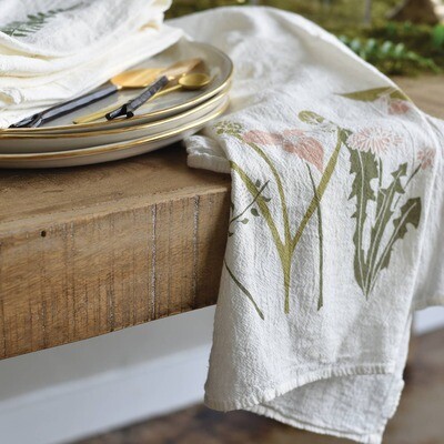 Language of Flowers Towels