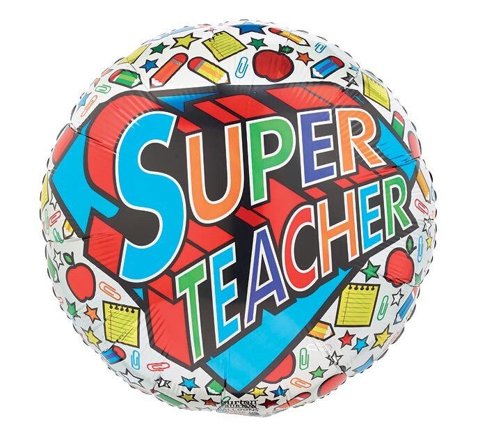 17&quot; SUPER TEACHER BALLOON