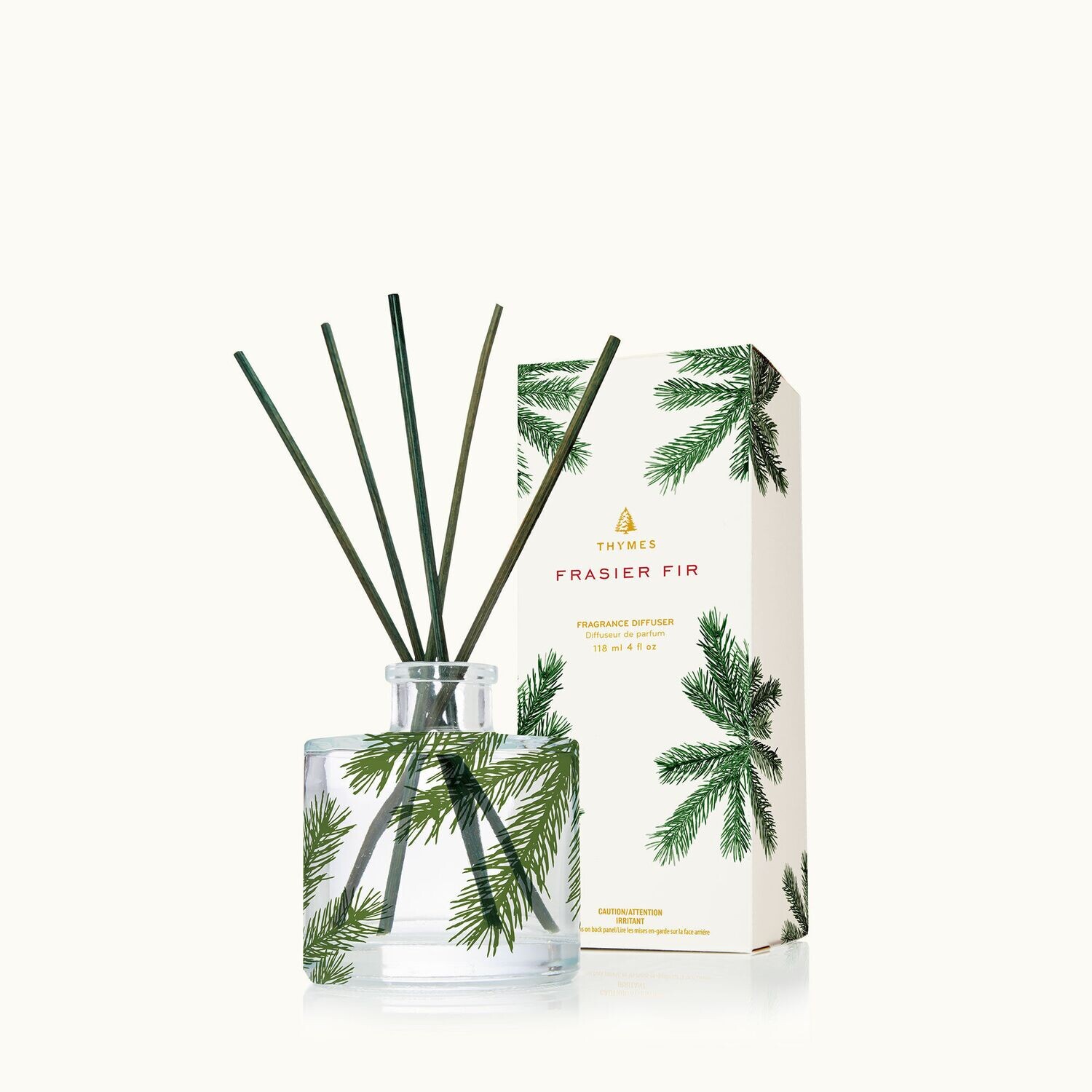 Frasier Fir Reed Diffuser, Petite Pine Needle Design	
