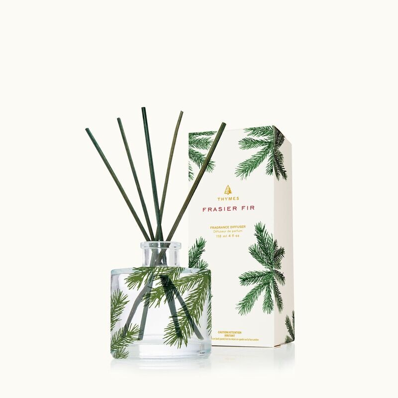 Frasier Fir Reed Diffuser, Petite Pine Needle Design	