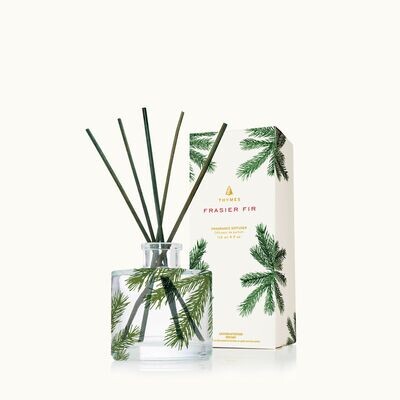 Frasier Fir Reed Diffuser, Petite Pine Needle Design	