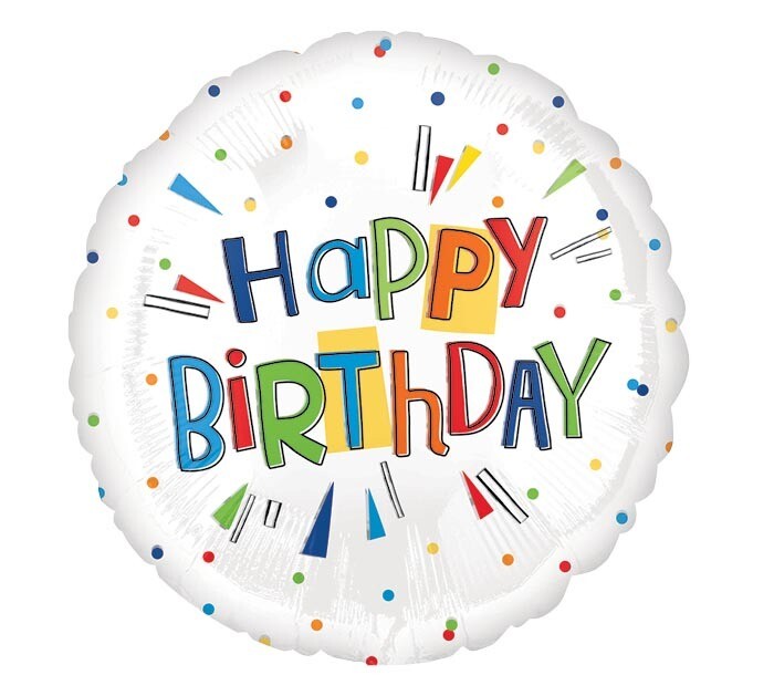 17&quot; HBD PARTY PIZZAZZ