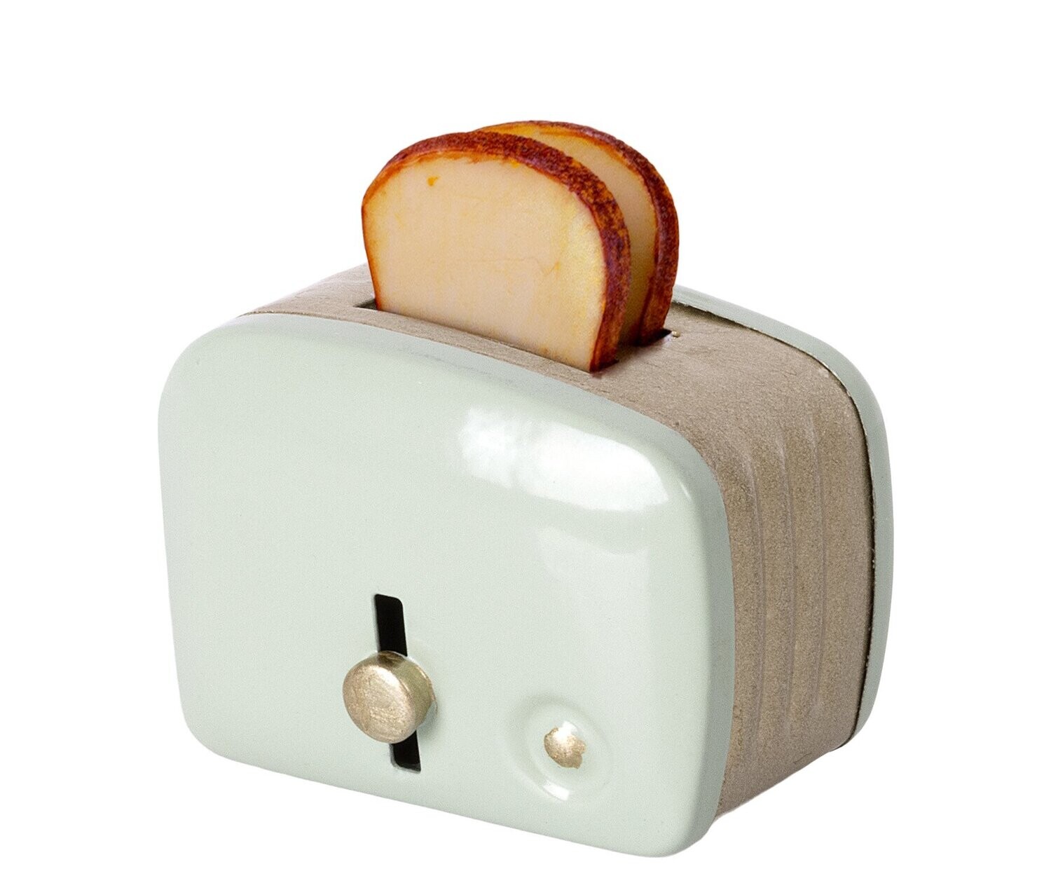 Maileg Miniature toaster &amp; bread - Mint
