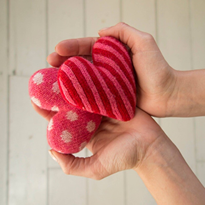 Mini Lavender Hearts