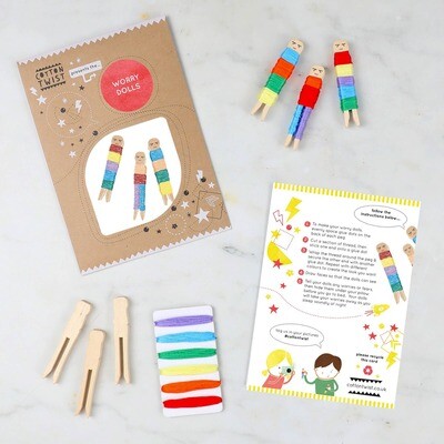 Cotton Twist Make Your Own Worry Dolls Kit