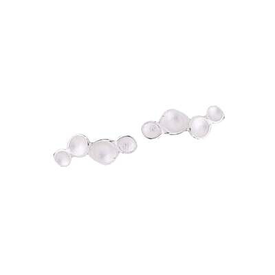 SR Ripple Pod Post Earrings