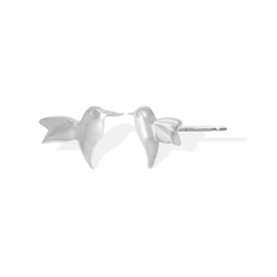 Boma Hummingbird Earrings Sterling Silver