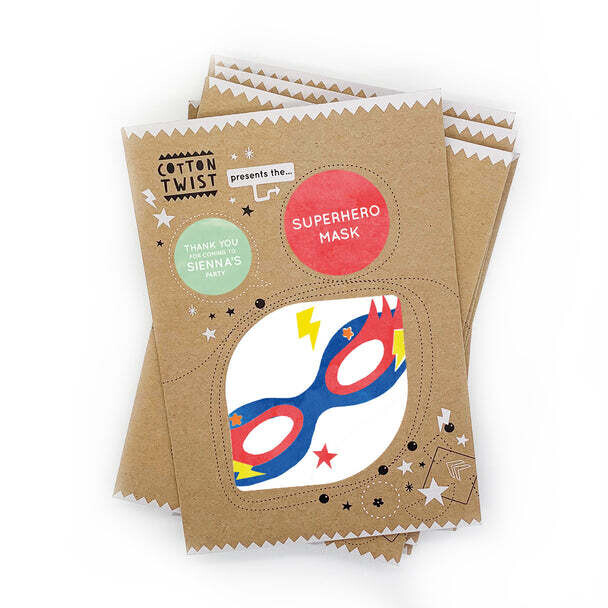 Cotton Twist Make Your Own Superhero Mask