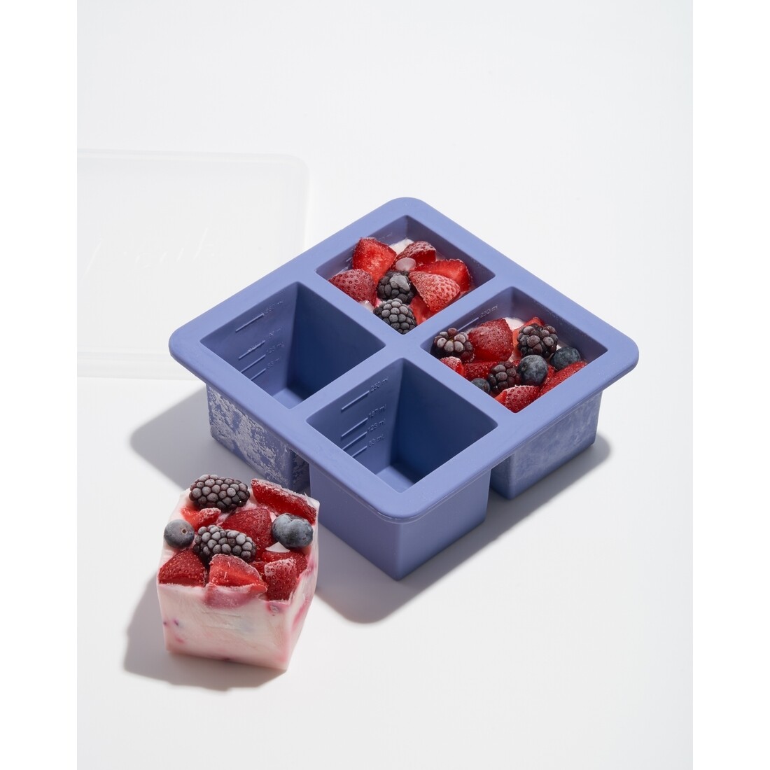 W&amp;P Blue Cup Cube, 4 Cube Tray