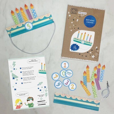 Cotton Twist Make Your Own Birthday Crown Kit
