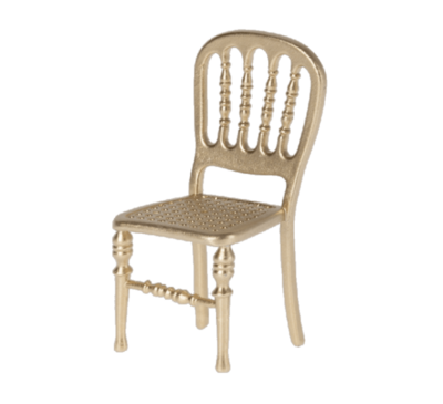 Maileg Chair, Mouse - Gold