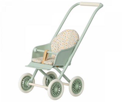 Maileg Micro Stroller Mint