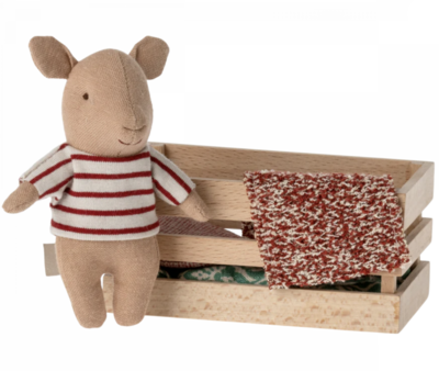 Maileg Pig in box, Baby - Girl
