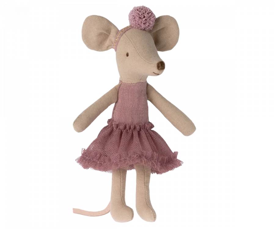 Maileg Ballerina Mouse,  Big Sister, Heather