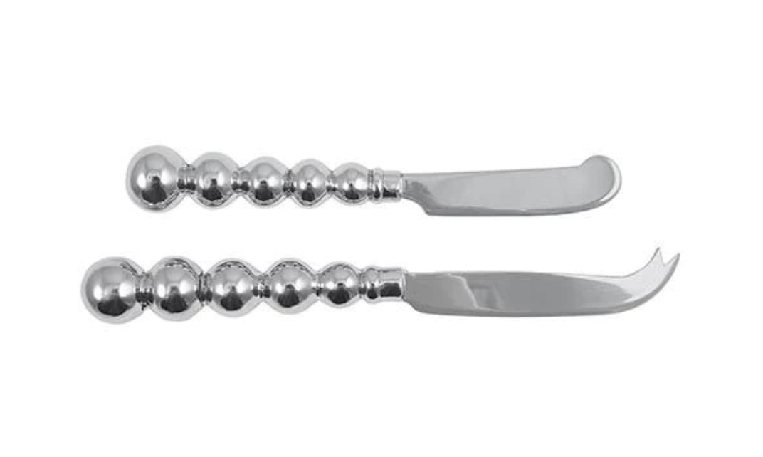 Mariposa Pearled Cheese Knife Set