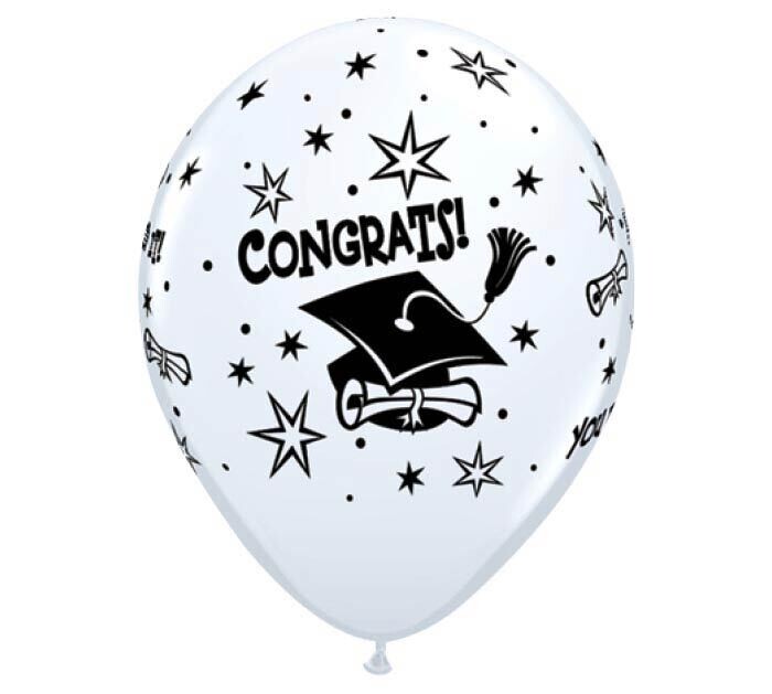 Latex Balloon - Graduation Hats