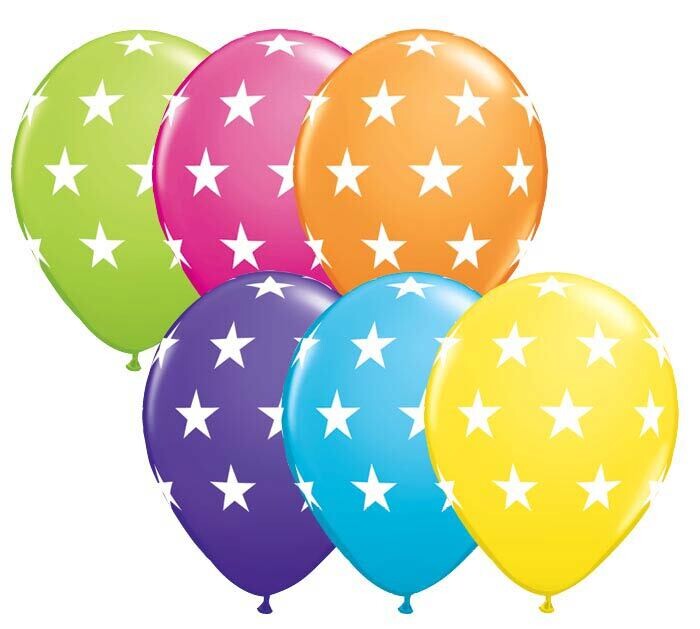 Latex Balloon - Large Stars