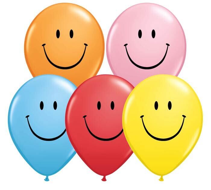 Latex Balloon - Large Smiley Face