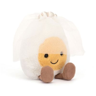 Jellycat Amuseables Boiled Egg Bride  