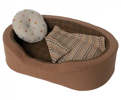 Maileg Cozy basket, Medium- Brown