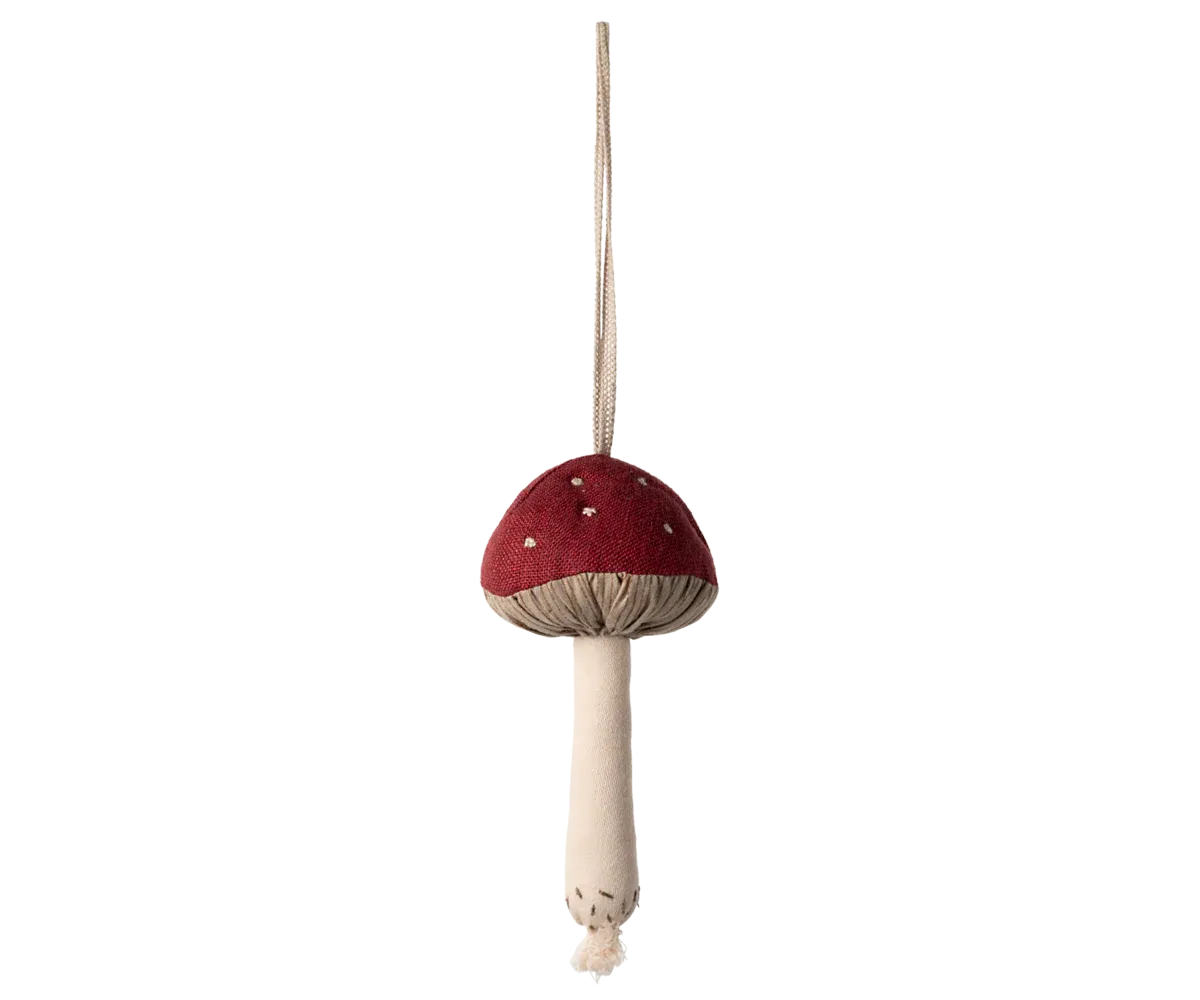 Maileg Mushroom ornament - Red 
